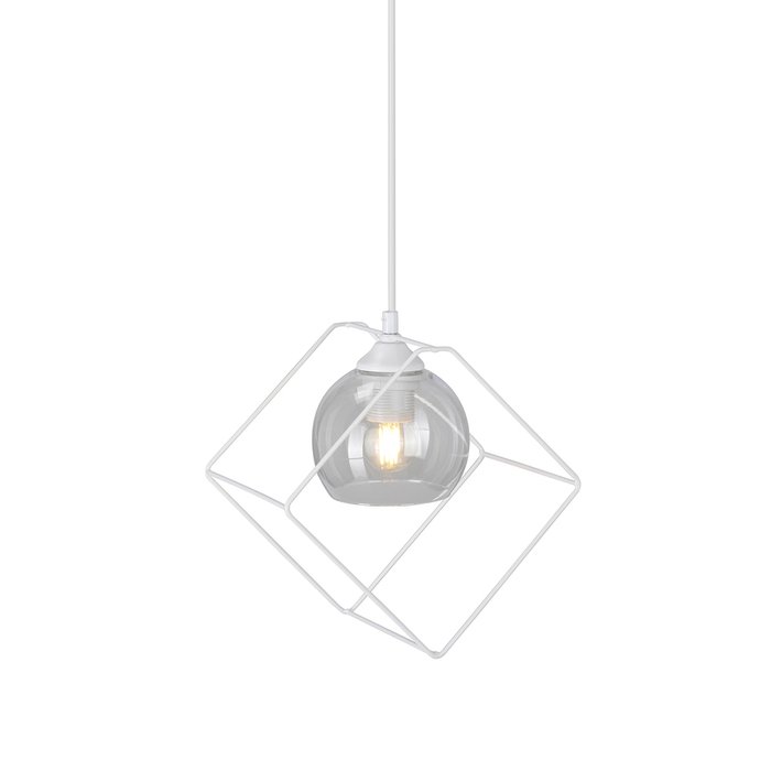 Подвесной светильник V4736-0/1S (металл, цвет белый) - лучшие Подвесные светильники в INMYROOM