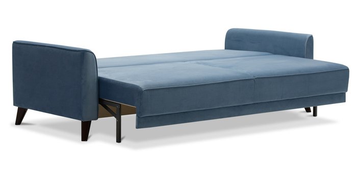 Диван-кровать Авилла голубого цвета - лучшие Прямые диваны в INMYROOM