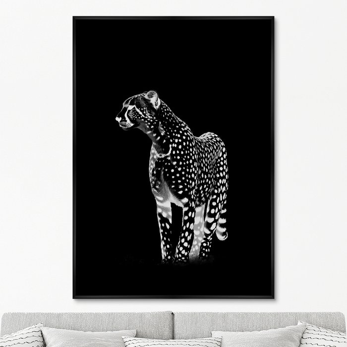 Репродукция картины Cheetahs, No 2, 2024г. - купить Картины по цене 24999.0