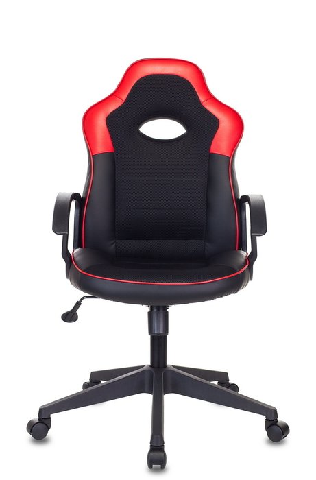 Кресло игровое Бюрократ черно-красного цвета - купить Офисные кресла по цене 35090.0