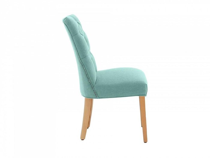Стул Edwin B бирюзового цвета - лучшие Обеденные стулья в INMYROOM