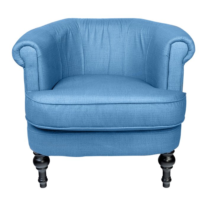 Кресло Charlotte Bronte Светло-синего цвета