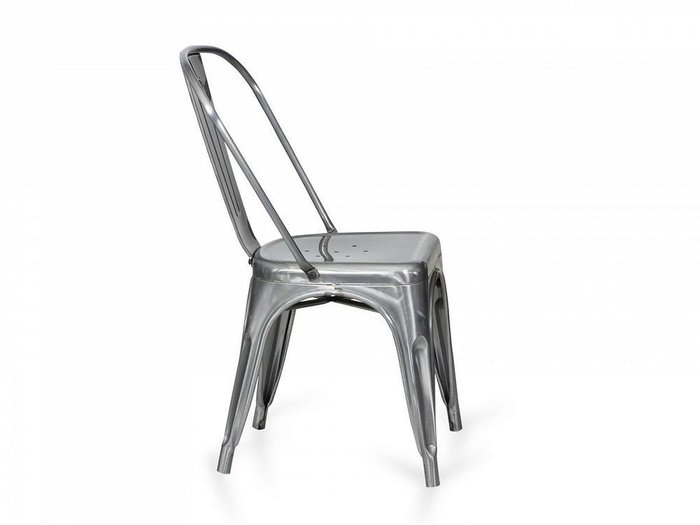 Стул Tolix стального цвета  - купить Обеденные стулья по цене 3990.0
