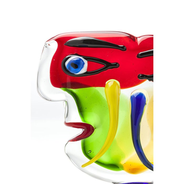 Предмет декоративный Double Face из стекла  - лучшие Фигуры и статуэтки в INMYROOM