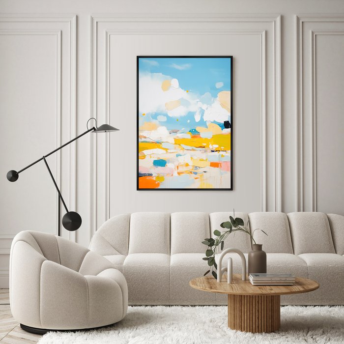 Репродукция картины Landscape collection, Summer season, No 2, 2024г. - лучшие Картины в INMYROOM