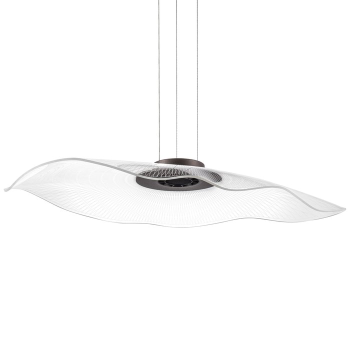 Люстра VARESE 34W LED 2000LM 360G КОФЕЙНЫЙ 3000K - лучшие Подвесные люстры в INMYROOM Люстра VARESE 34W LED 2000LM 360G КОФЕЙНЫЙ 3000K - лучшие Подвесные люстры в INMYROOM