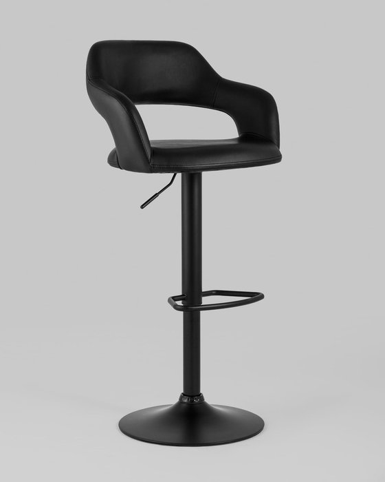 Стул барный Рич черного цвета - купить Барные стулья по цене 14580.0