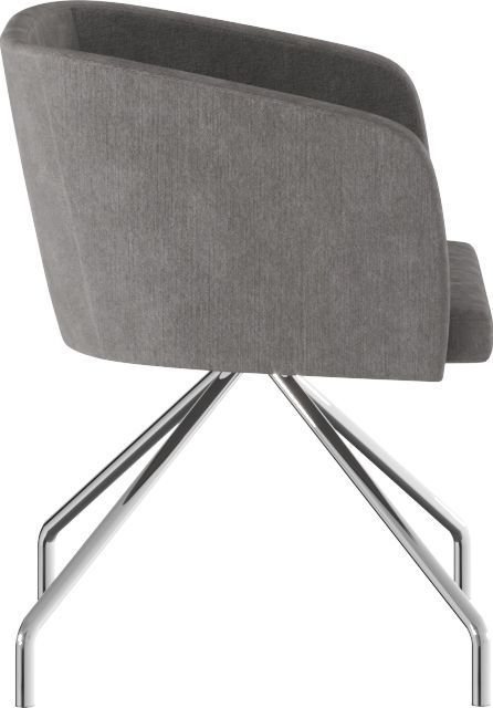 Кресло Нега grey серого цвета - лучшие Интерьерные кресла в INMYROOM