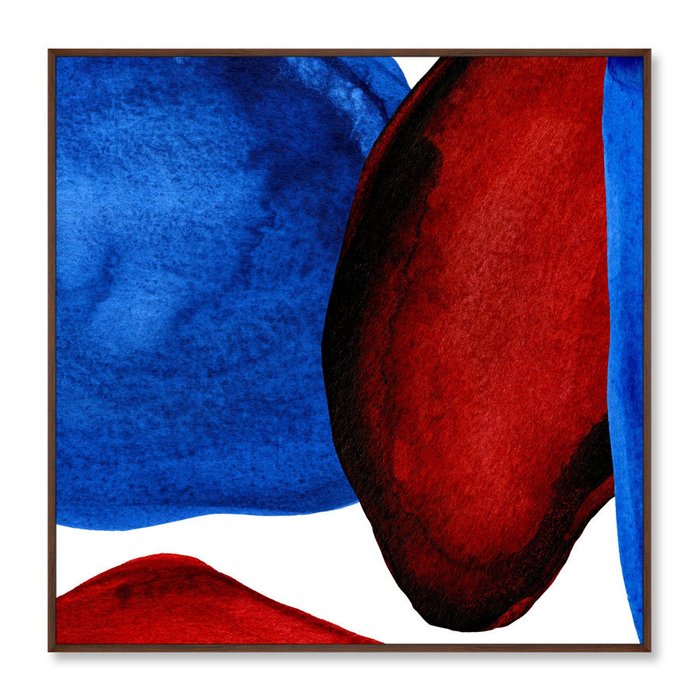 Репродукция картины на холсте Forms and colors, composition No25 - купить Картины по цене 29999.0