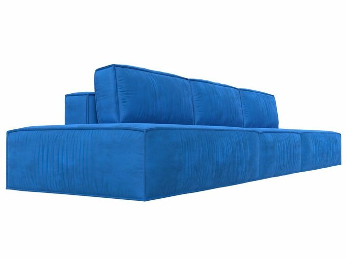 Прямой диван-кровать Прага лофт лонг голубого цвета - лучшие Прямые диваны в INMYROOM