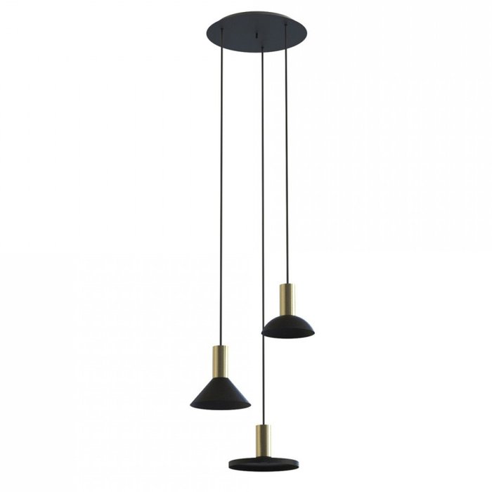 Подвесной светильник Hermanos 8030 (металл, цвет черный)