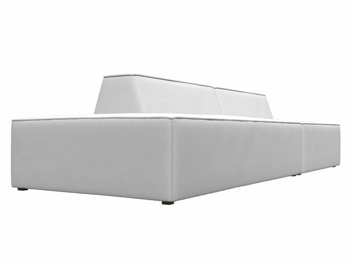 Модульный диван Монс Модерн белого цвета левый - лучшие Прямые диваны в INMYROOM