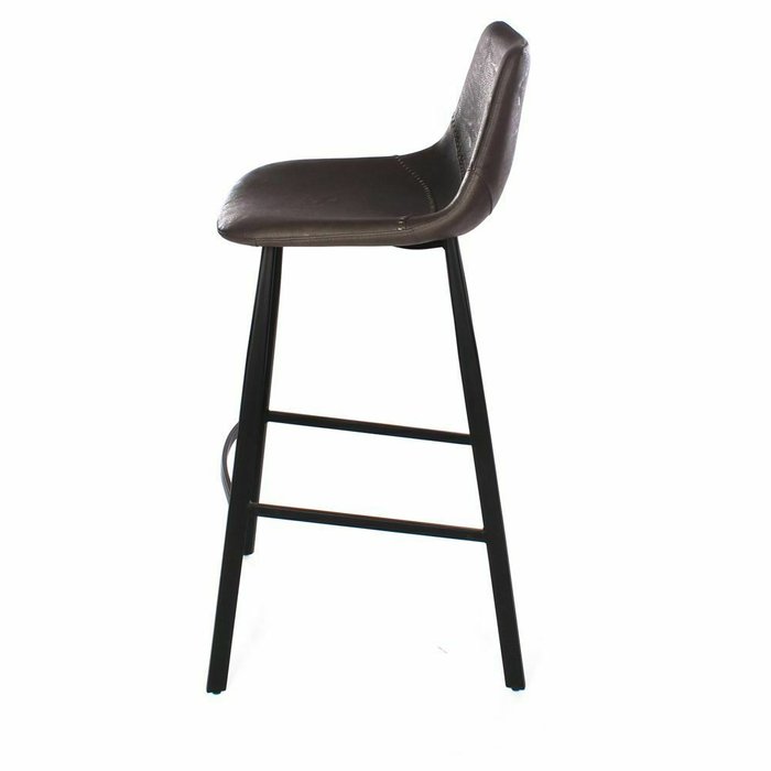 Полубарный стул Бормио темно-серого цвета - лучшие Барные стулья в INMYROOM