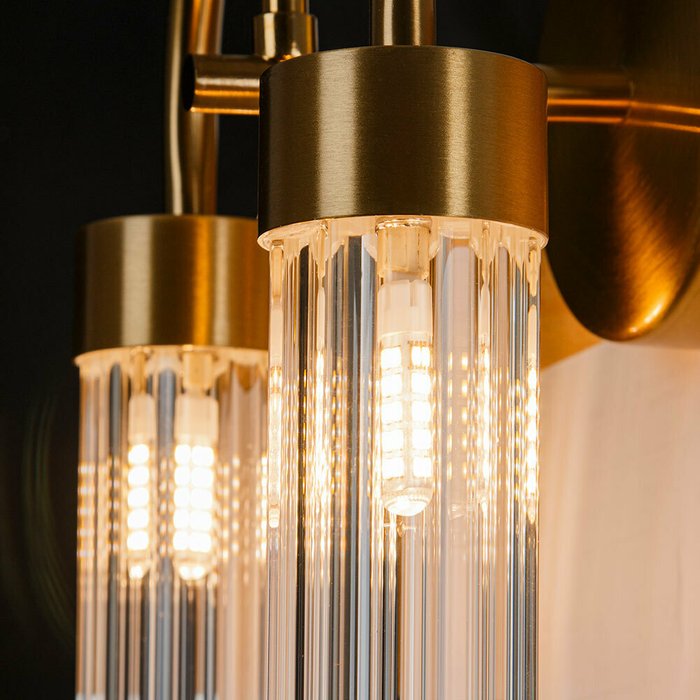 Бра Arte Lamp BORGIA A4088AP-2AB - лучшие Бра и настенные светильники в INMYROOM