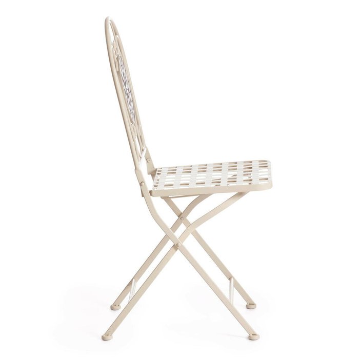 Набор из двух стульев Vicenza белого цвета - лучшие Садовые стулья в INMYROOM
