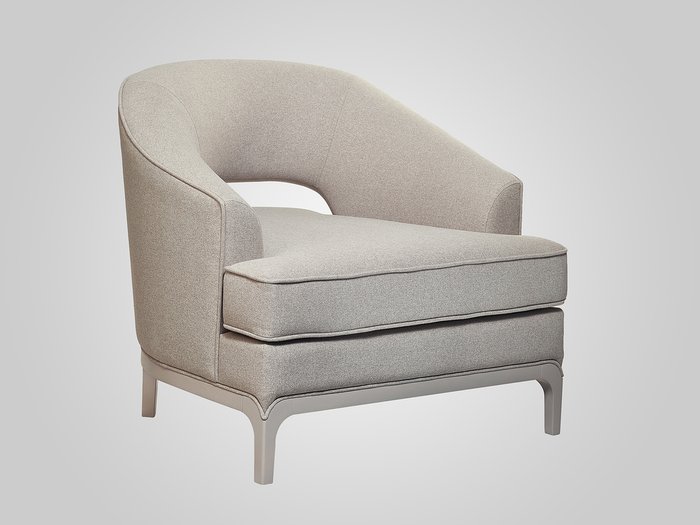 Кресло Excelent бежевого цвета - купить Интерьерные кресла по цене 65600.0