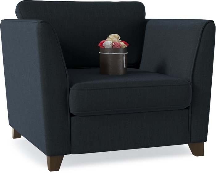 Кресло Walford черного цвета - купить Интерьерные кресла по цене 20190.0