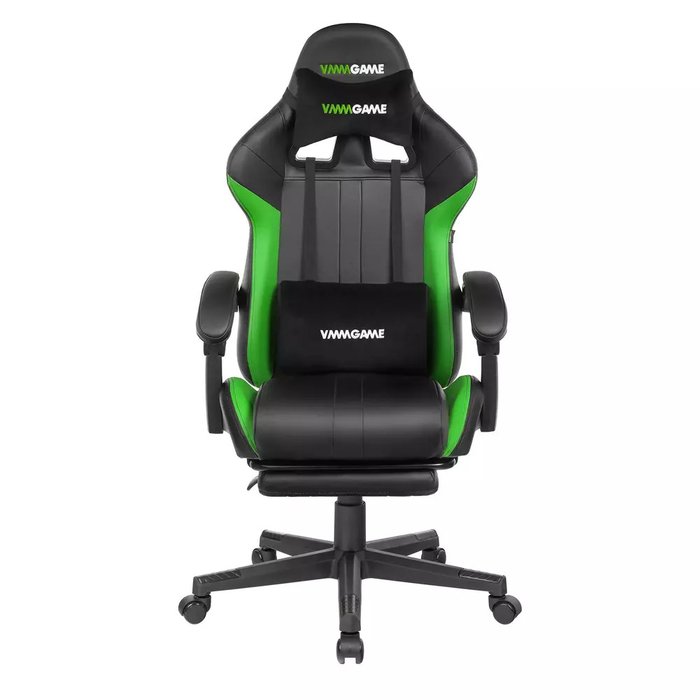 Игровое компьютерное кресло Throne черно-зеленого цвета - купить Офисные кресла по цене 19990.0