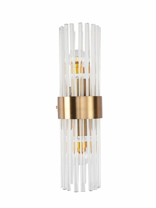 Настенный светильник Flamo золотого цвета - лучшие Бра и настенные светильники в INMYROOM