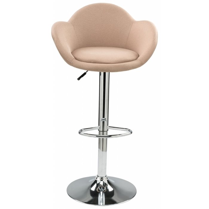 Барный стул Cotton бежевого цвета - купить Барные стулья по цене 10470.0