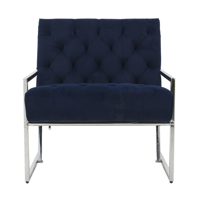 Кресло-банкетка синего цвета - купить Интерьерные кресла по цене 49980.0