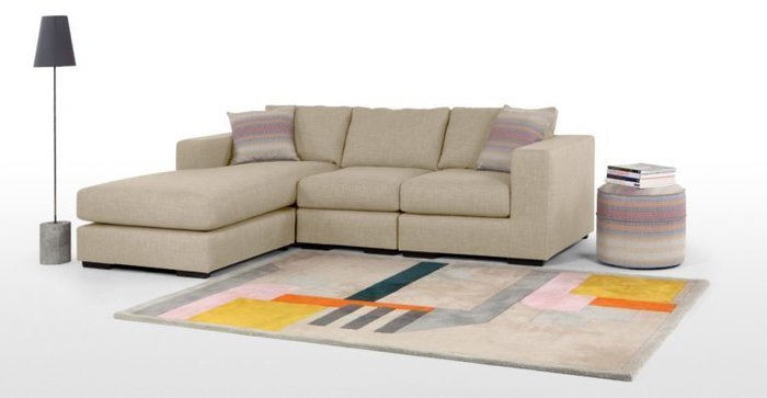 Угловой диван Morti бежевого цвета - лучшие Угловые диваны в INMYROOM