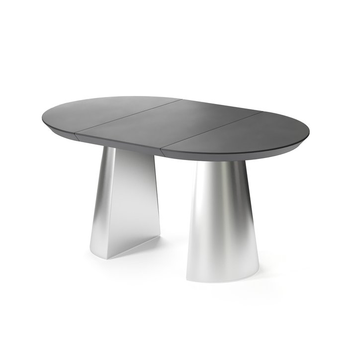 Обеденный стол раздвижной Каcтула М на серебряном основании - купить Обеденные столы по цене 156989.0