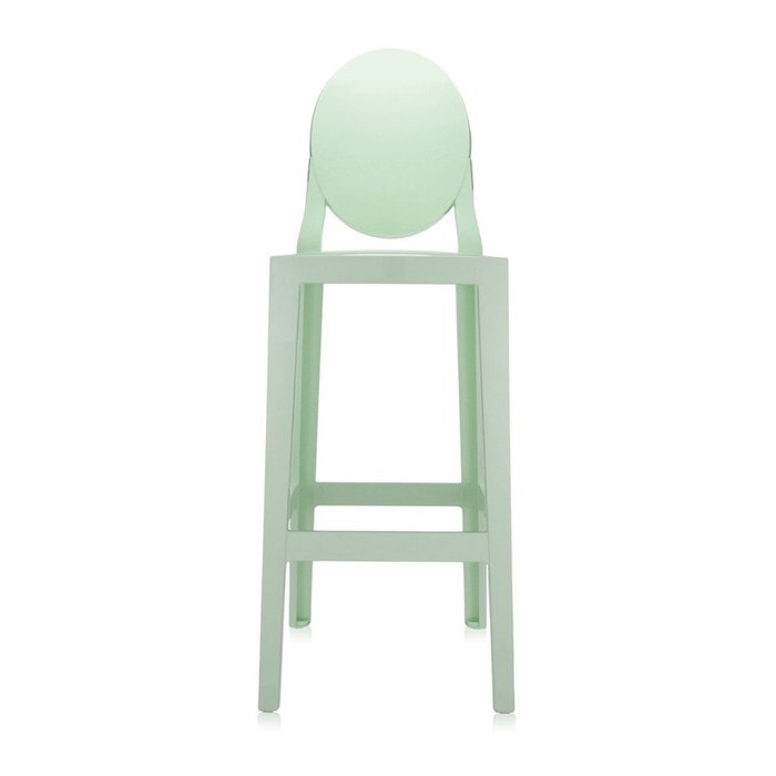 Стул барный One More светло-зеленого цвета  - купить Барные стулья по цене 33138.0