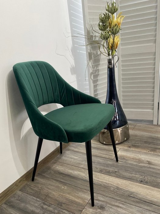 Стул Fantine-Ls зеленого цвета - купить Обеденные стулья по цене 7650.0