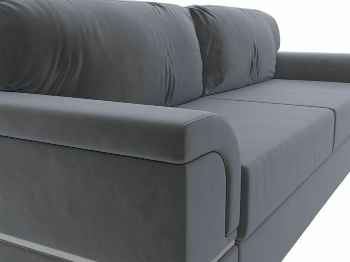 Прямой диван-кровать Порту серого цвета - купить Прямые диваны по цене 60999.0