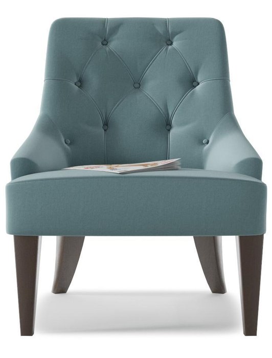 Кресло Меркури голубого цвета - купить Интерьерные кресла по цене 11850.0