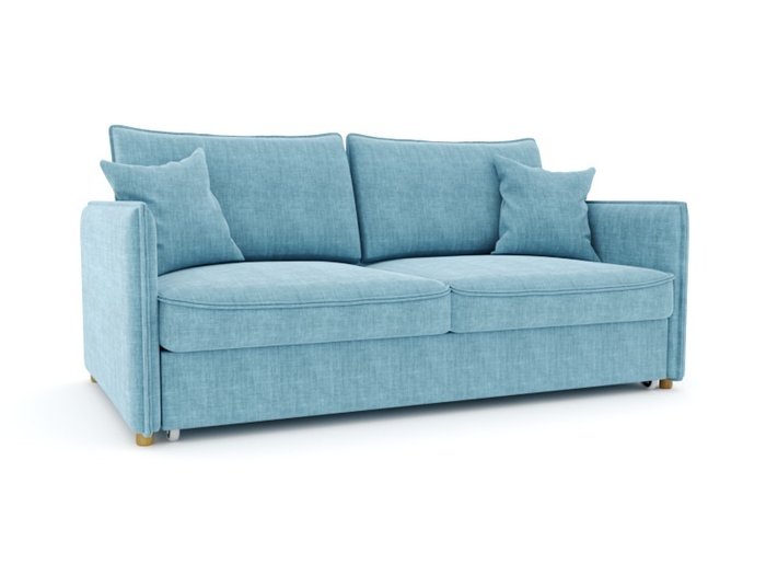 Диван-кровать Хэмптон голубого цвета - лучшие Прямые диваны в INMYROOM