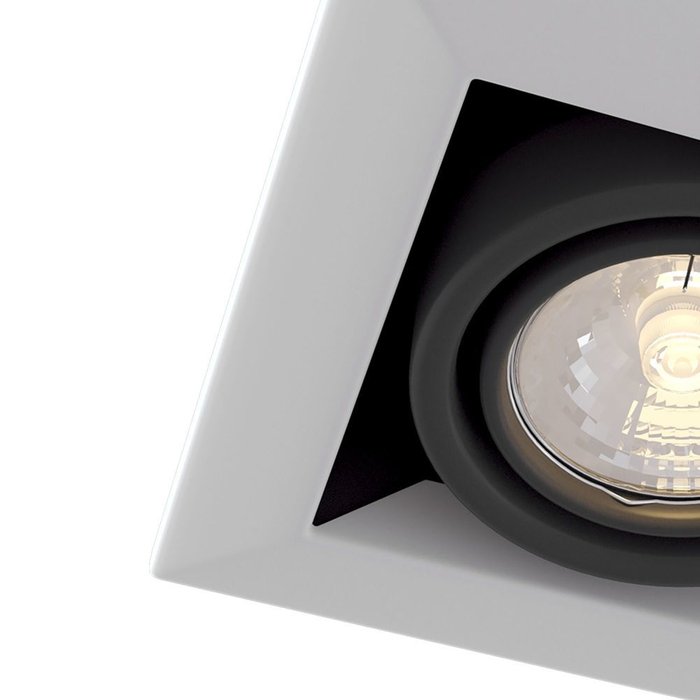 Встраиваемый светильник Metal Modern белого цвета - купить Встраиваемые споты по цене 1130.0