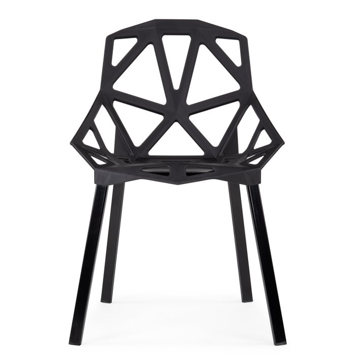 Стул One черного цвета - купить Обеденные стулья по цене 4790.0