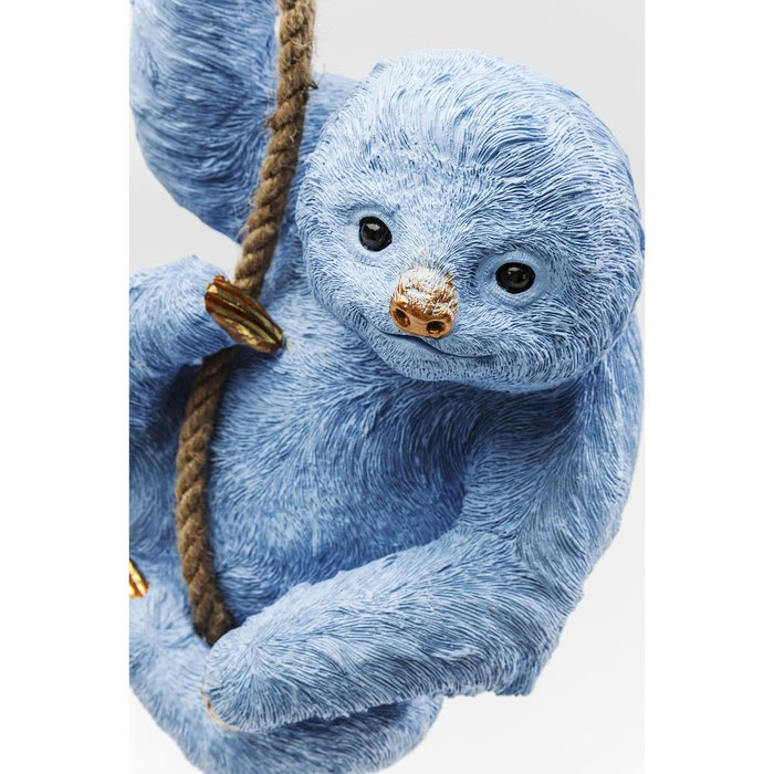 Копилка Sloth голубого цвета - лучшие Фигуры и статуэтки в INMYROOM
