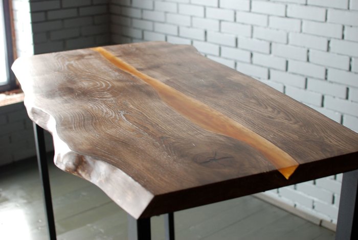 Барный стол Bar черно-коричневого цвета  - купить Барные столы по цене 39900.0