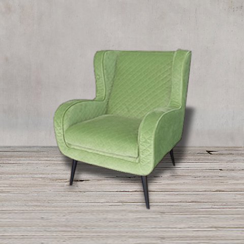Кресло Мимоза светло-зеленого цвета - купить Интерьерные кресла по цене 103000.0