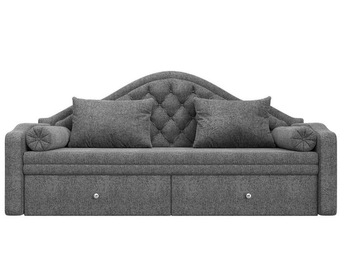 Диван-кровать Сойер серого цвета - купить Прямые диваны по цене 50999.0