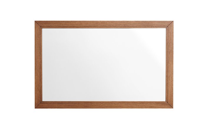 Настенное зеркало Bryce 110х70 коричневого цвета - купить Настенные зеркала по цене 15000.0