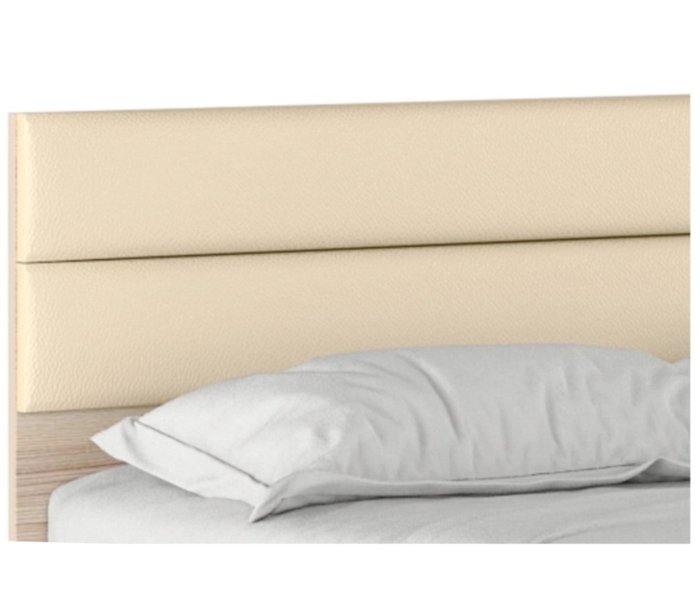 Кровать Виктория 140*200 светло-бежевого цвета - лучшие Кровати для спальни в INMYROOM