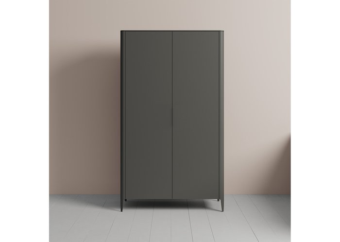 Шкаф Type темно-серого цвета - лучшие Шкафы распашные в INMYROOM