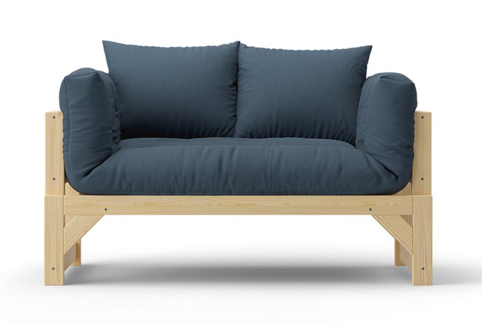 Диван-кровать Европа-2 синего цвета - лучшие Прямые диваны в INMYROOM Диван-кровать Европа-2 синего цвета - лучшие Прямые диваны в INMYROOM