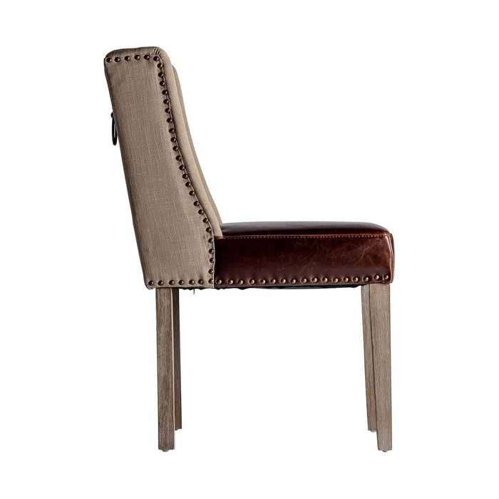 Стул Tunja бежево-коричневый цвета - лучшие Обеденные стулья в INMYROOM
