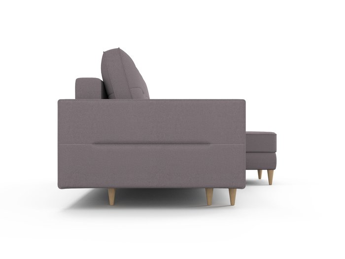 Угловой диван-кровать Вестор серо-бежевого цвета - лучшие Угловые диваны в INMYROOM