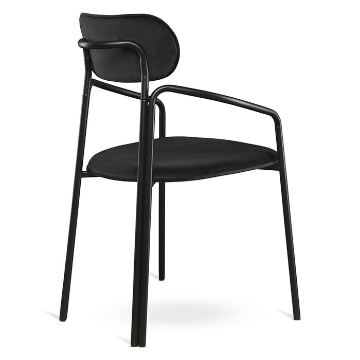 Стул Ror round черного цвета - лучшие Обеденные стулья в INMYROOM