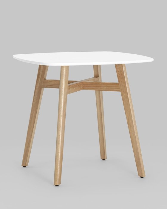 Стол обеденный Target с белой столешницей  - купить Обеденные столы по цене 15350.0