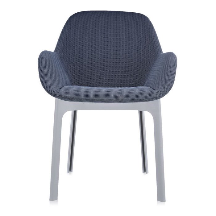 Стул Clap серого цвета  - купить Обеденные стулья по цене 50268.0