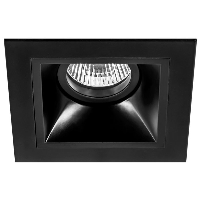 Встраиваемый светильник Domino черного цвета - лучшие Встраиваемые споты в INMYROOM