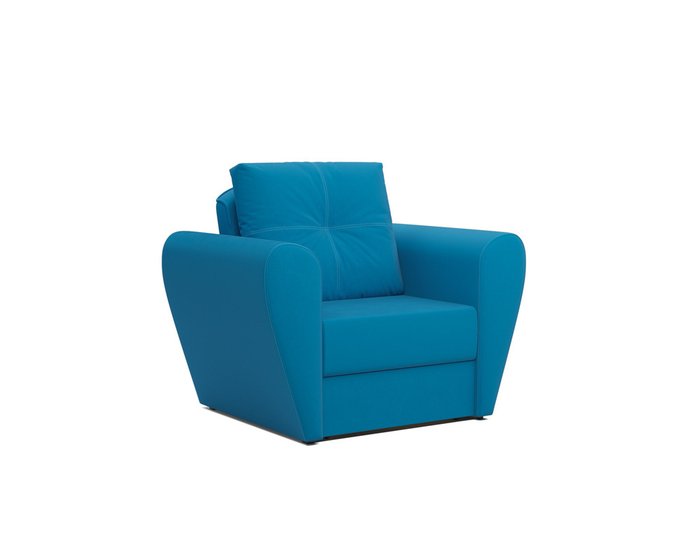 Кресло-кровать Квартет светло-синего цвета