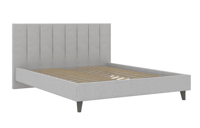 Кровать Нордин 160х200 серого цвета - лучшие Кровати для спальни в INMYROOM